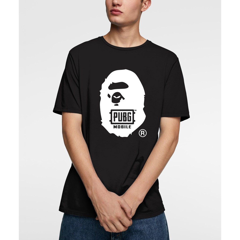 Kaos Distro Premium PUBG BAPE / Kaos Games