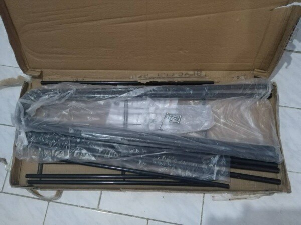 Gantungan Baju Berdiri Standing Hanger Rak Baju Gantung Portable Murah Rak Baju Lipat