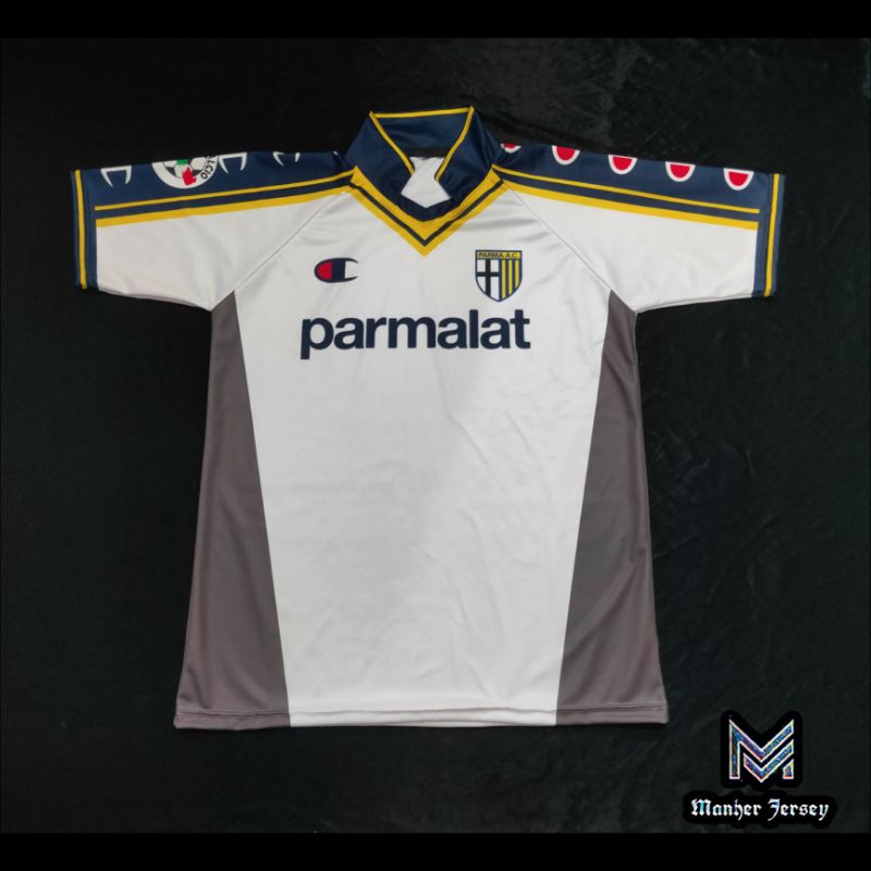 Jersey Parma Calcio 2000 2001 away Retro Full Printing Custom