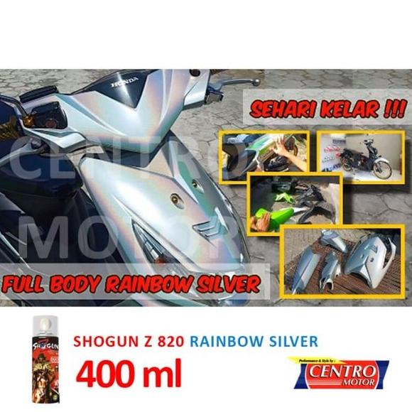 SHOGUN Z CAT SEMPROT SPECIAL RAINBOW SILVER 820 ISI 300ML