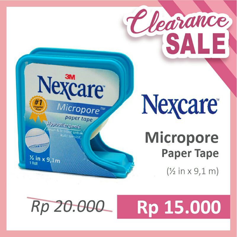 nexcare micropore paper tape