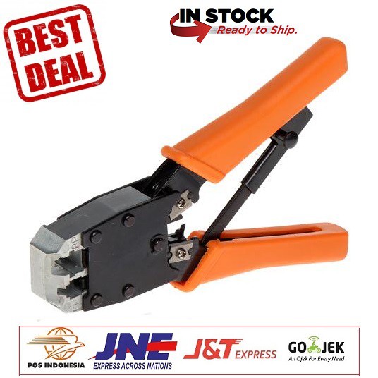 Tang Crimping Tool - Crimping Tool 2 Hole HT-500R Rj45 Dan Rj11