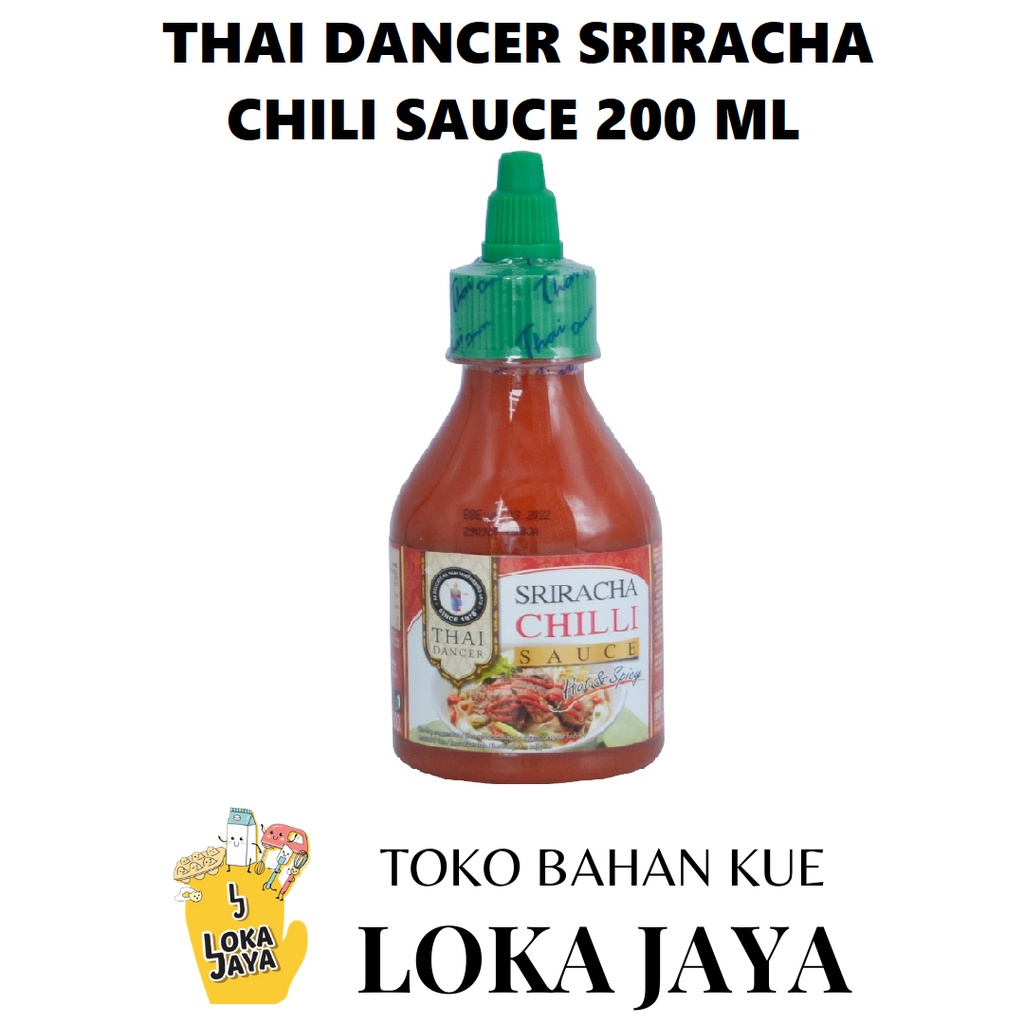 

THAI DANCER SAUS SPIRACHA CHILI SAUCE 200 ML