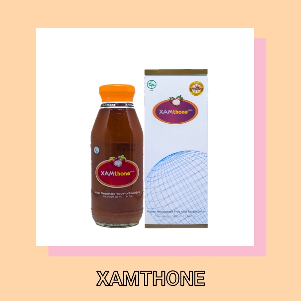 Xamthone Plus - Xamthone Juice - Xamtone Kulit Manggis - Xamthone Ekstrak Kulit Manggis Dan Anggur |