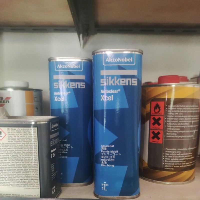 Clear Sikken Xcel saja 1.L tanpa hardener
