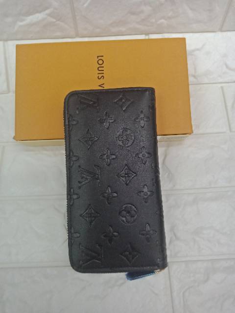 Dompet Panjang LV Mono Full Restleting Leather