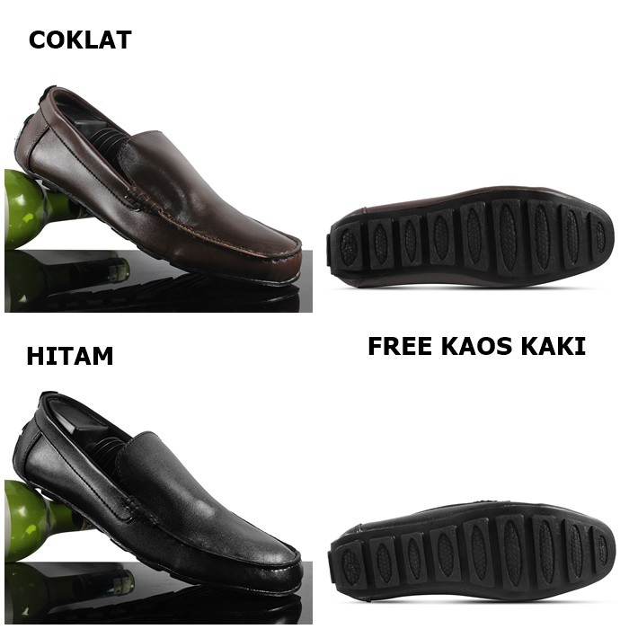 SEPATU PRIA CASUAL SLOP KICKERS FIERO SLIP ON SANTAI MURAH