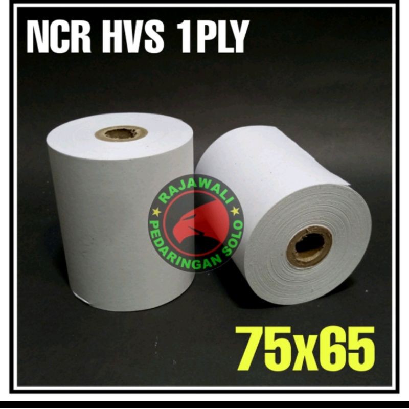 

KERTAS STRUK KASIR NCR HVS 1 PLY 75 X 65