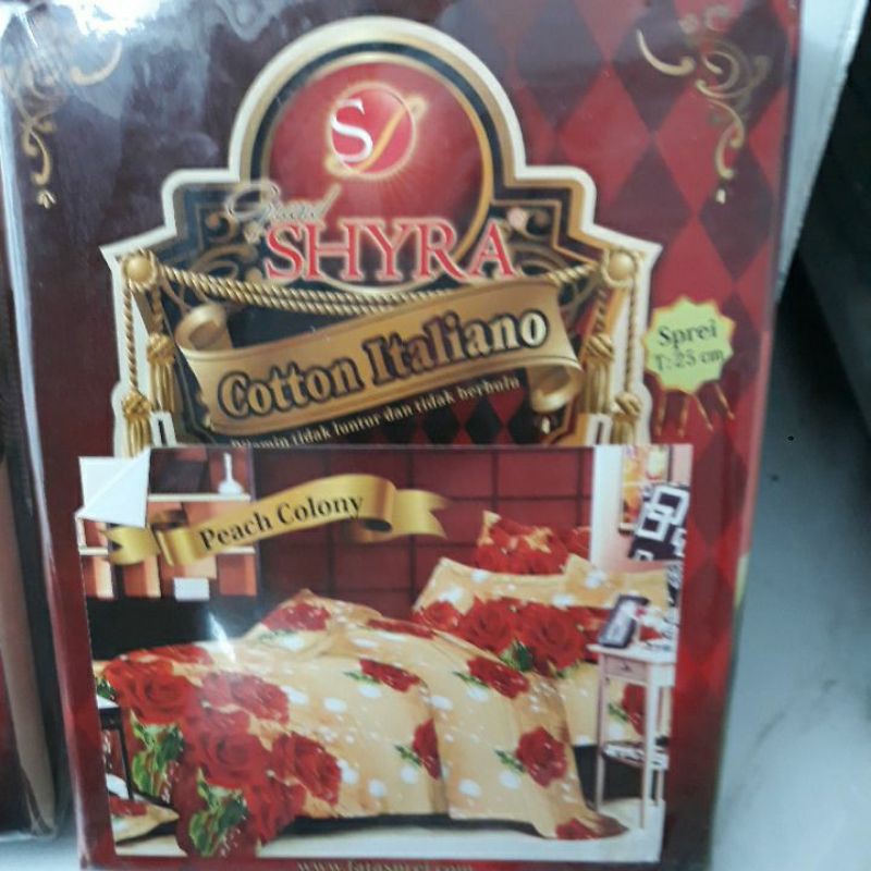 sprei shyra 160 x200 x 25