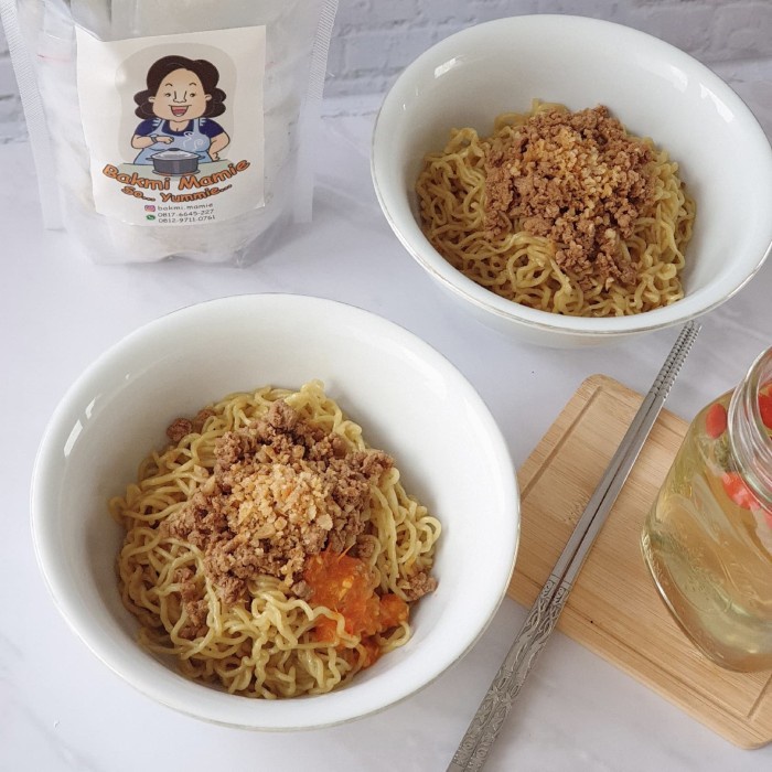

ORIGINAL MURAH Bakmi Mamie Frozen Non Halal (1 pack isi 2 porsi)