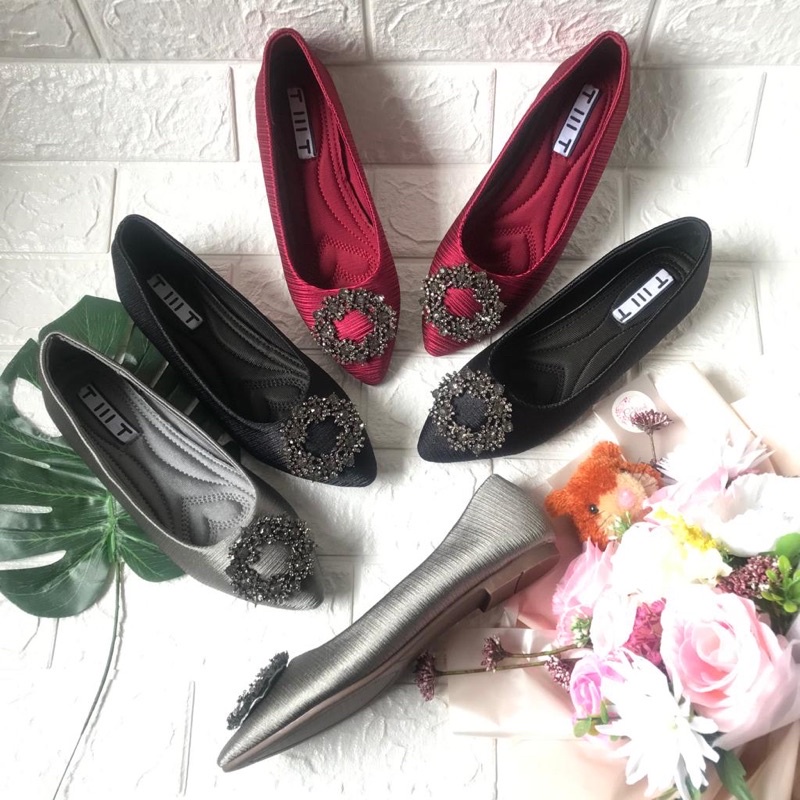 Sistershoes Flat shoes TMT 968-739 / sepatu wanita premium import murah