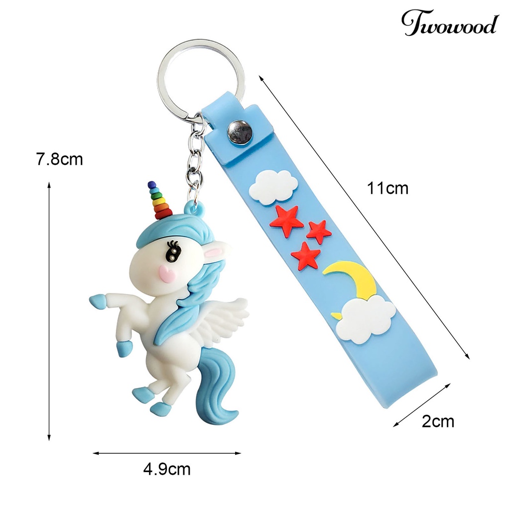 Twowood Gantungan Kunci Kreatif Stylish Untuk Pria / Wanita