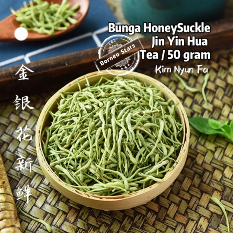 

HoneySuckle Flower 50 gr/ jinyinhua/ kim nyun fa
