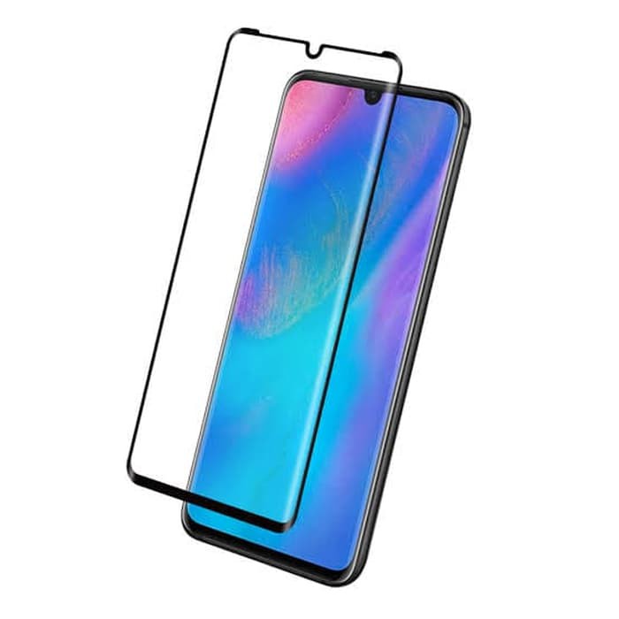 Tempered glass Huawei P30 Full lem glue anti gores kaca