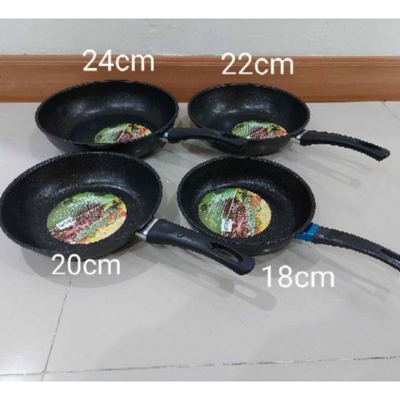 Teflon Calypso Berbintik 24 cm / Wajan Penggorengan Calypso