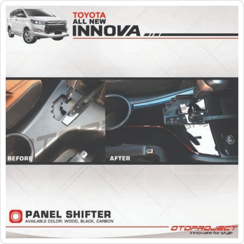 Panel Shifter Innova Reborn 2016-ON Matic Merk Otoproject