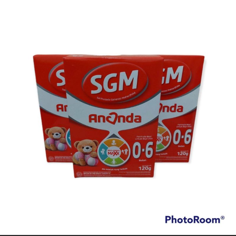 Susu SGM ananda usia 0 - 6 bulan 120gr