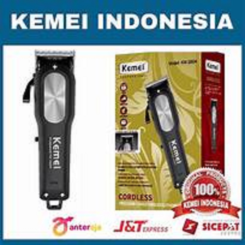 Hair Clipper KEMEI KM-2604 Mesin / Alat Cukur Rambut Rechargeable Kemei