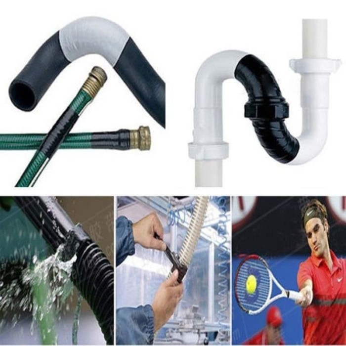 ready stock instant grab gosend Super Strong Fiber Waterproof Tape