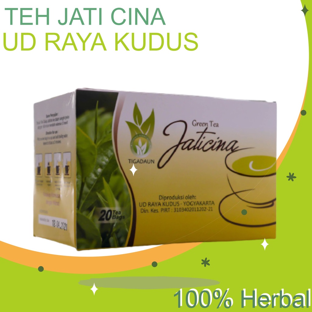 

teh daun jati cina teh herbal celup jati cina