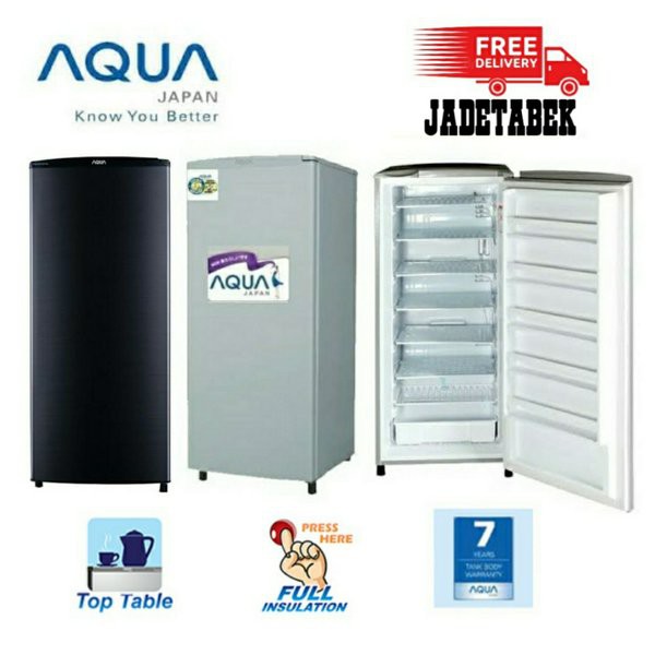 FREEZER SANYO AQUA AQF-S6 FREEZER ASI ATAU ES BATU