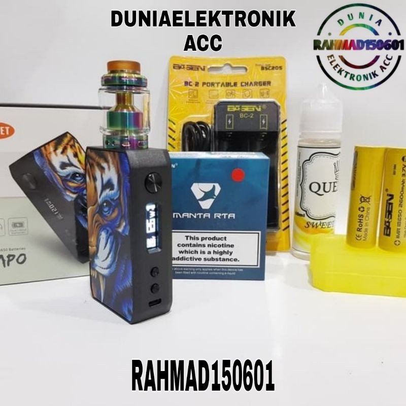 Terbaru elektronik kecil C O D CAPO CIGPET IJOY 126W ORISINIL