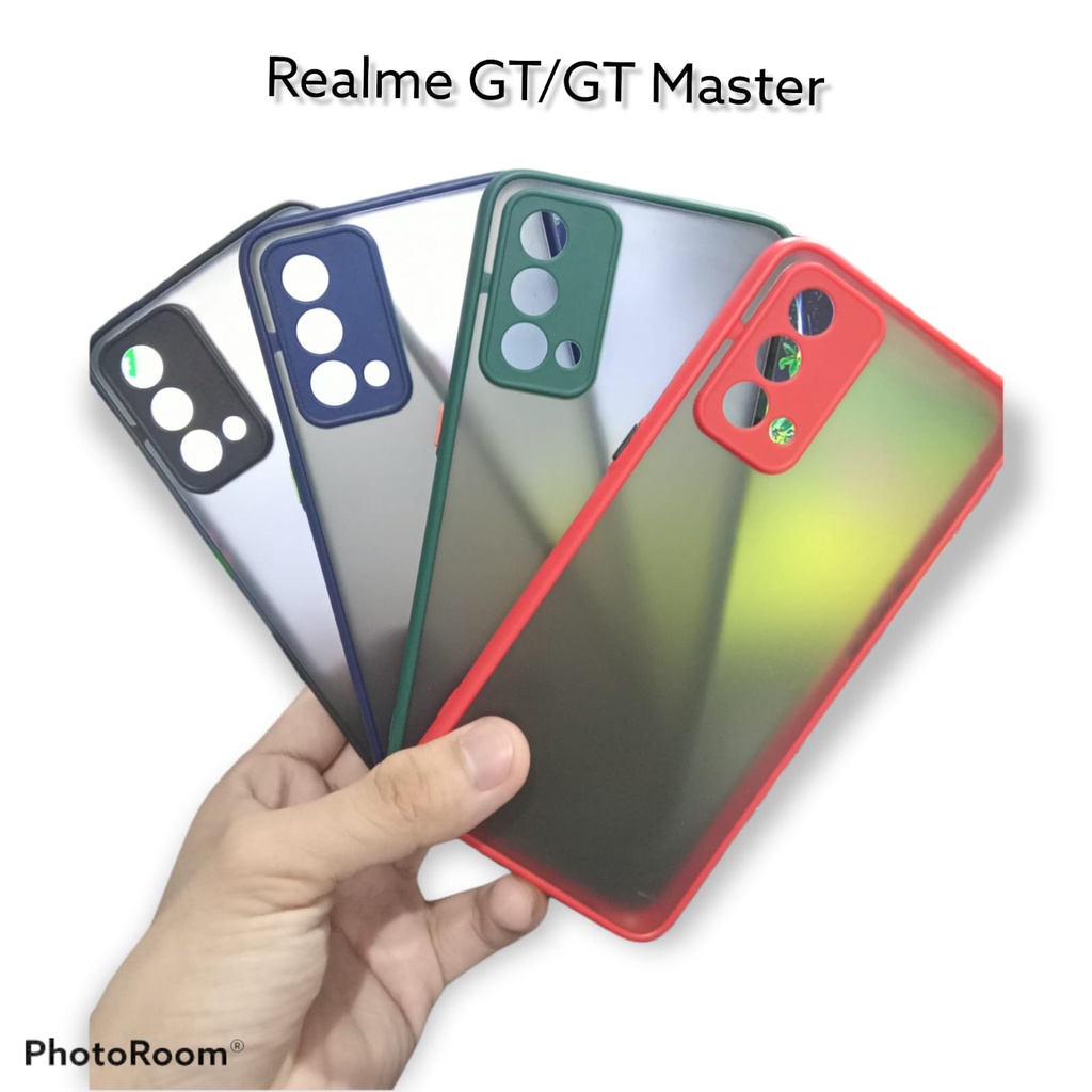 Bumper AERO CASE REALME GT MASTER  6.43 inchi Hardcase My Choice List Warna Matte