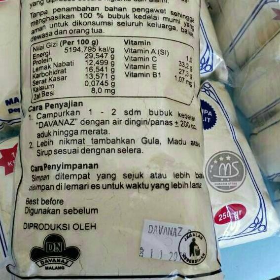 

Ready Stok V0W SUSU KEDELAI BUBUK/PELANCAR ASI/SUSU DIET ALAMI/SUSU PELANGSING/PENURUN BERAT BADAN/S