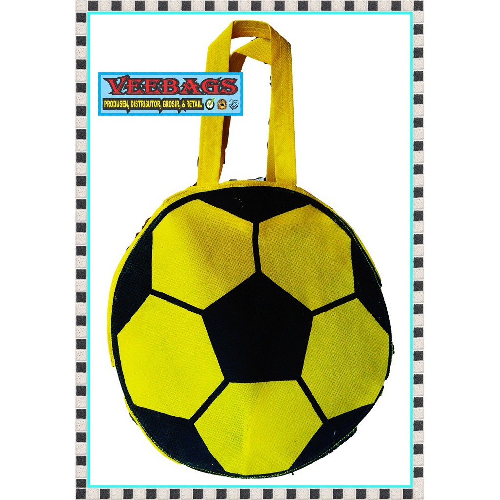 Goodie Bag tas ulang tahun Bola, Perlengkapan Ulang Tahun, Souvenir Ulang Tahun, Tas Ultah Anak-4