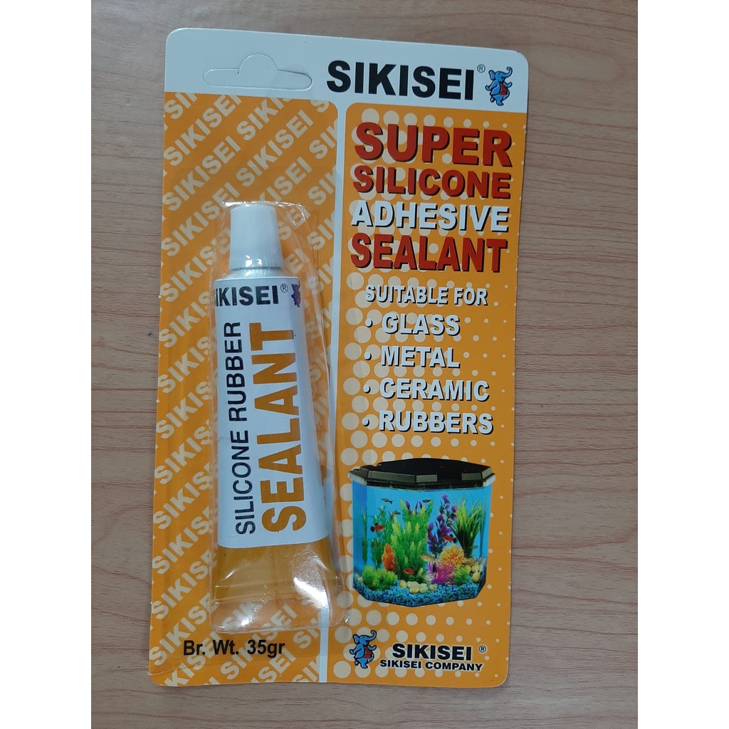 Lem Silicone Sealant 30g Lem Kaca Kecil Silicone Rubber Model Dextone SIKI