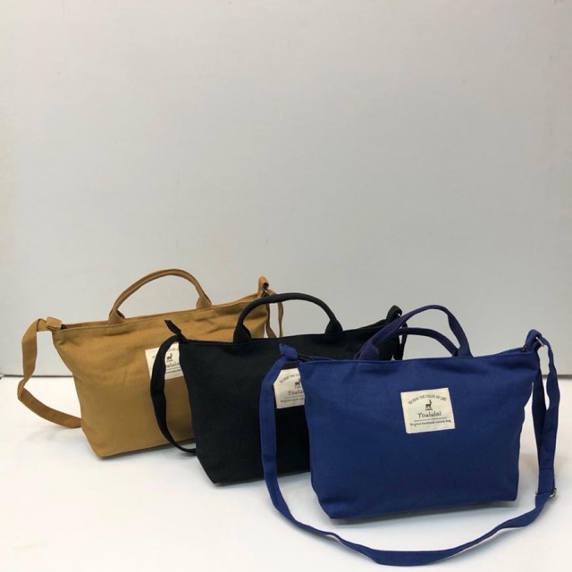 Tas Fashion Import Kanvas Yoululai Korean Canva Totebag