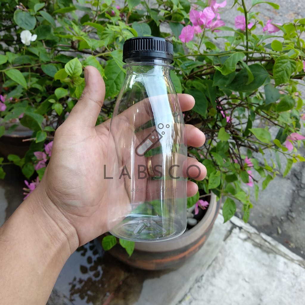 Botol KALE 350ml CANTIK Tebal tempat minum kopi susu teh boba jus juice