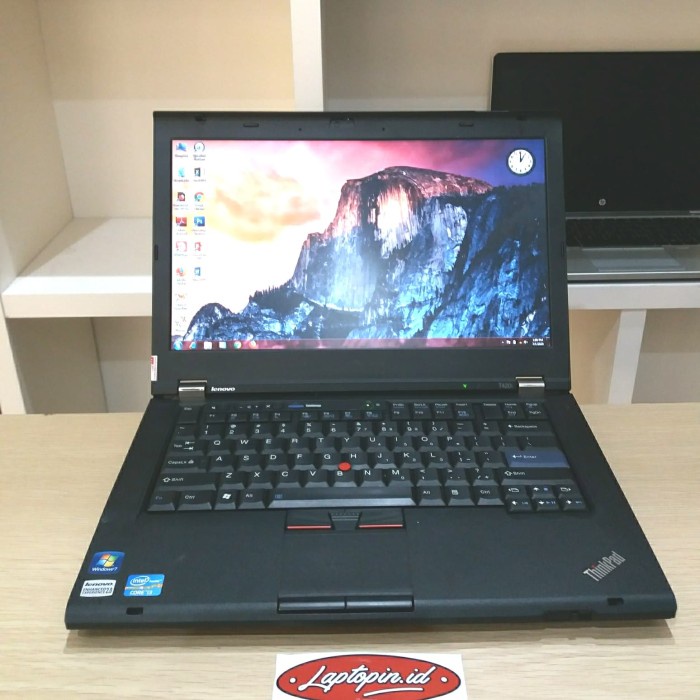 LENOVO THINKPAD T420 CORE I5 MURAH - 8GB RAM - MULUS - ORIGINAL - 4GB / 320GB HDD