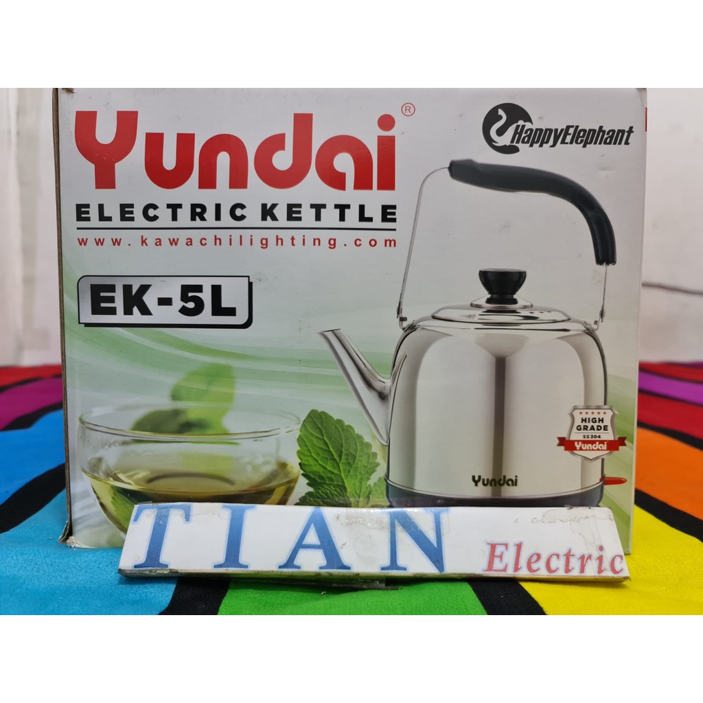YUNDAI EK-5L Electric Kettle / Teko Masak Air Listrik 5 Liter