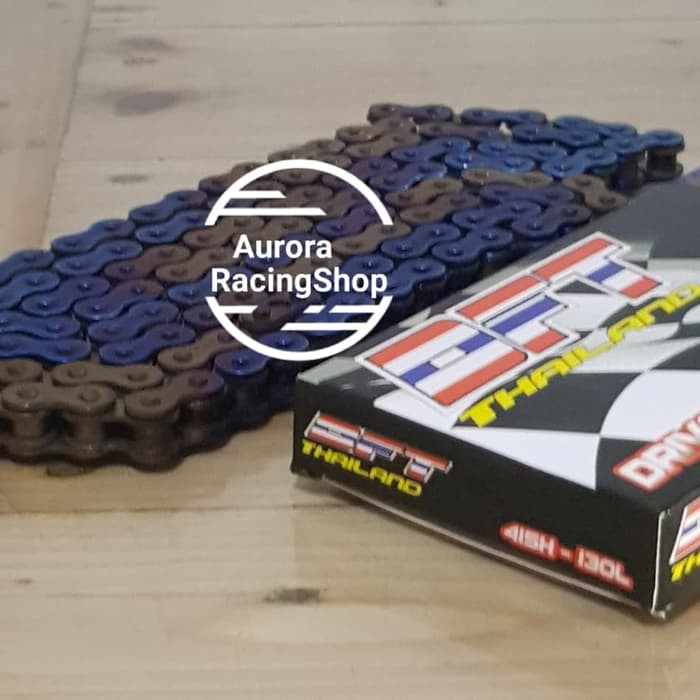 Q.W497 Rantai DFT Thailand 415 H 130 L Warna Blue Gold