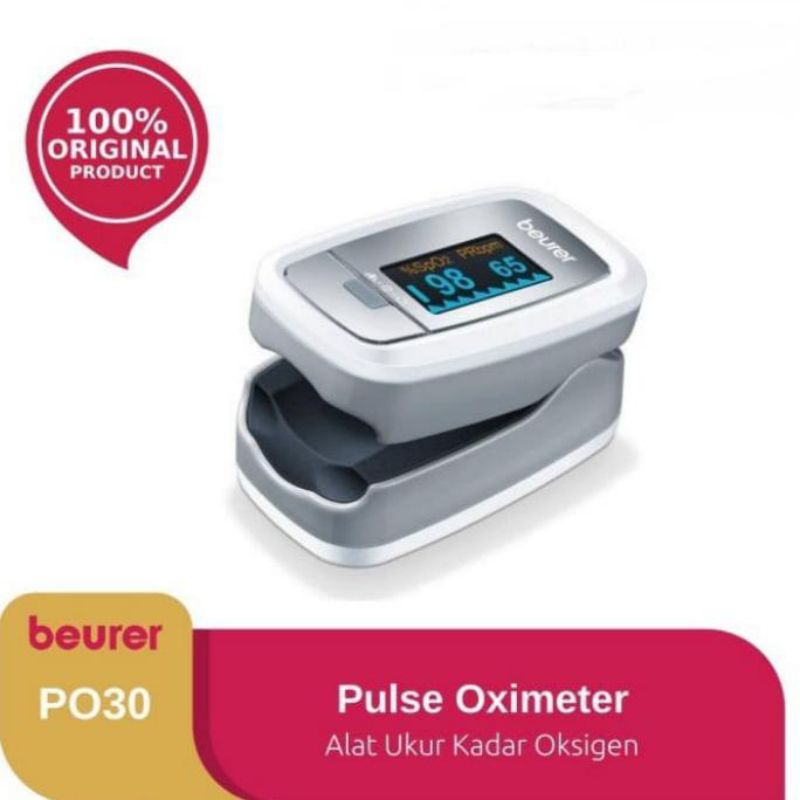 BEURER PO 30 MEDICAL ALAT UKUR KADAR OKSIGEN PULSE OXIMETER ORIGINAL oksigen