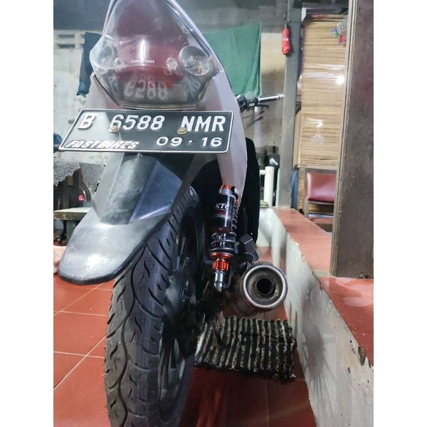 shock shockbreaker tabung atas 280mm ktc extrem jupiter z vega nouvo