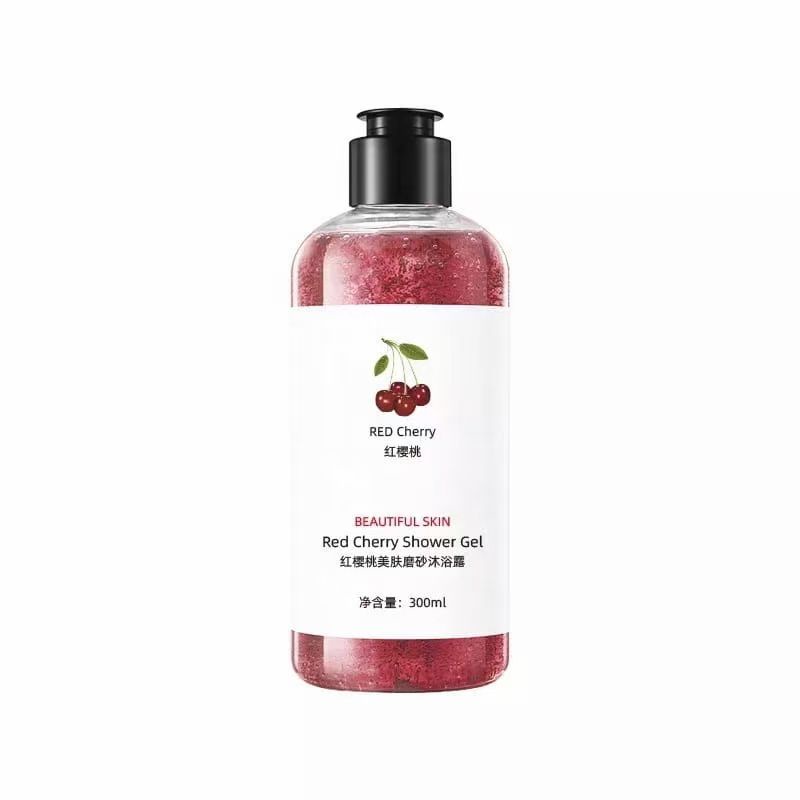 Red Cherry Fruit Shower Gel 300ML Sabun Mandi Cair Buah Buahan