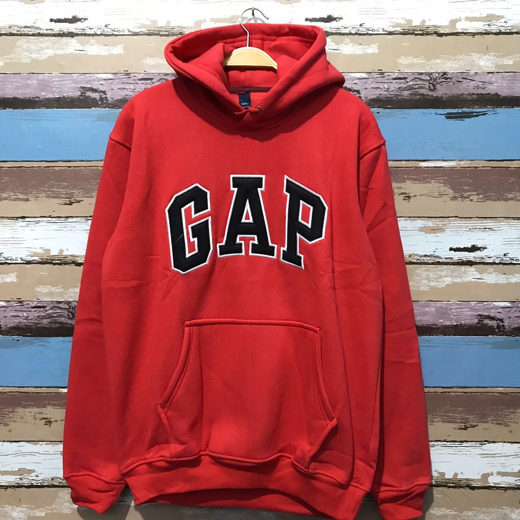 red gap hoodie