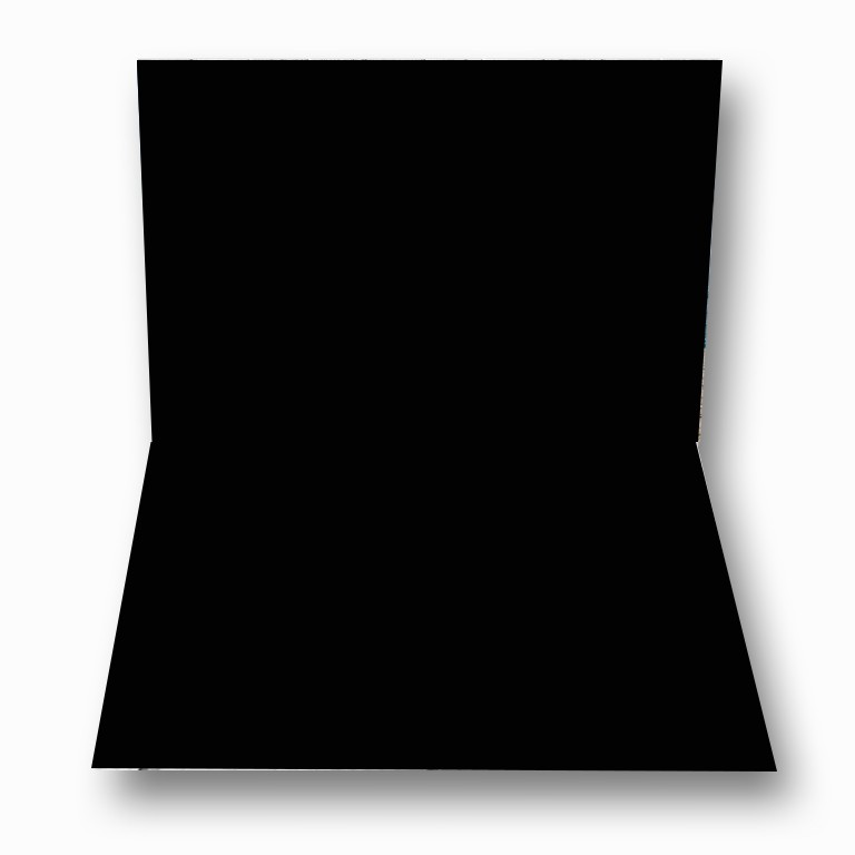 Hitam a3+ Alas Foto Photo Murah Laminating + Papan Black
