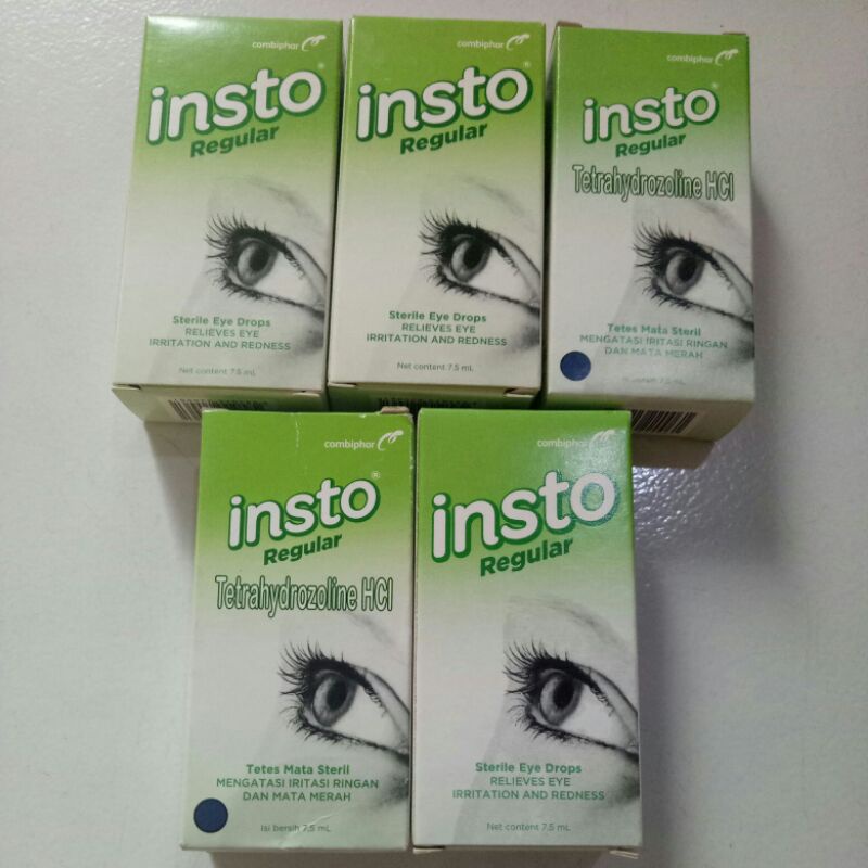 INSTO REGULAR TETRAHYDROZOLINE HCL 7,5ML