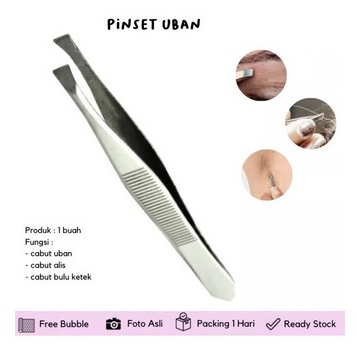 Pinset Cabut bulu / Alat Pencabut Rambut / Pinset Alis Ketiak Uban READY STOCK