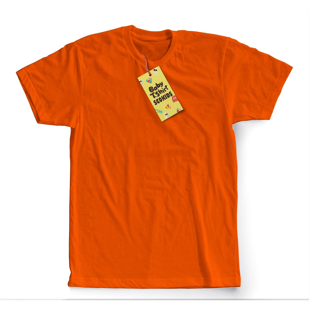 KAOS ANAK POLOS OREN / ORANE