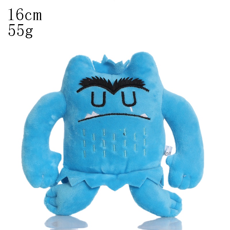 Mainan Boneka Stuffed Plush Monster The Color Ukuran 16CM Untuk Hadiah Ulang Tahun Anak