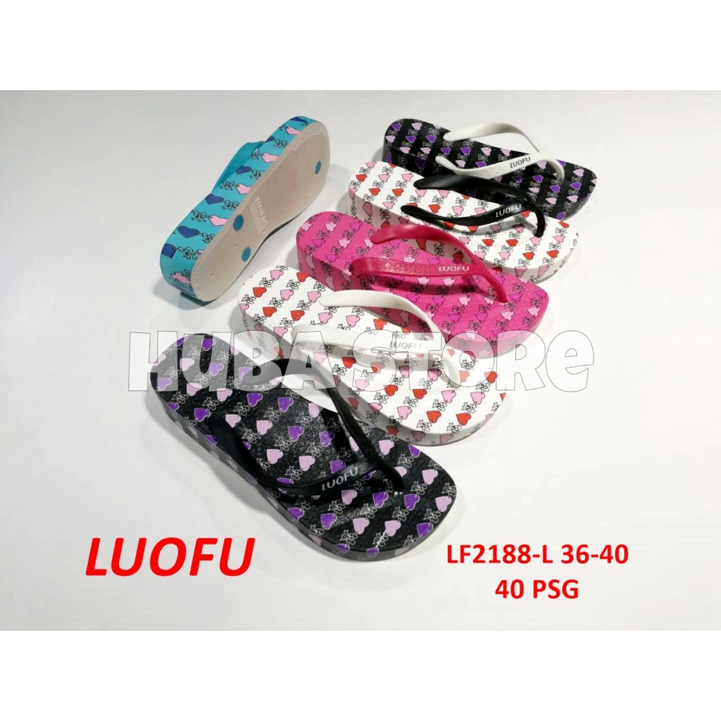 SENDAL WANITA JEPIT KARET BARABARA SANDAL CEWEk JELLY IMPORT LF2188L