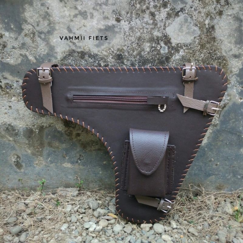 Tas dalangan pistol sepeda onthel