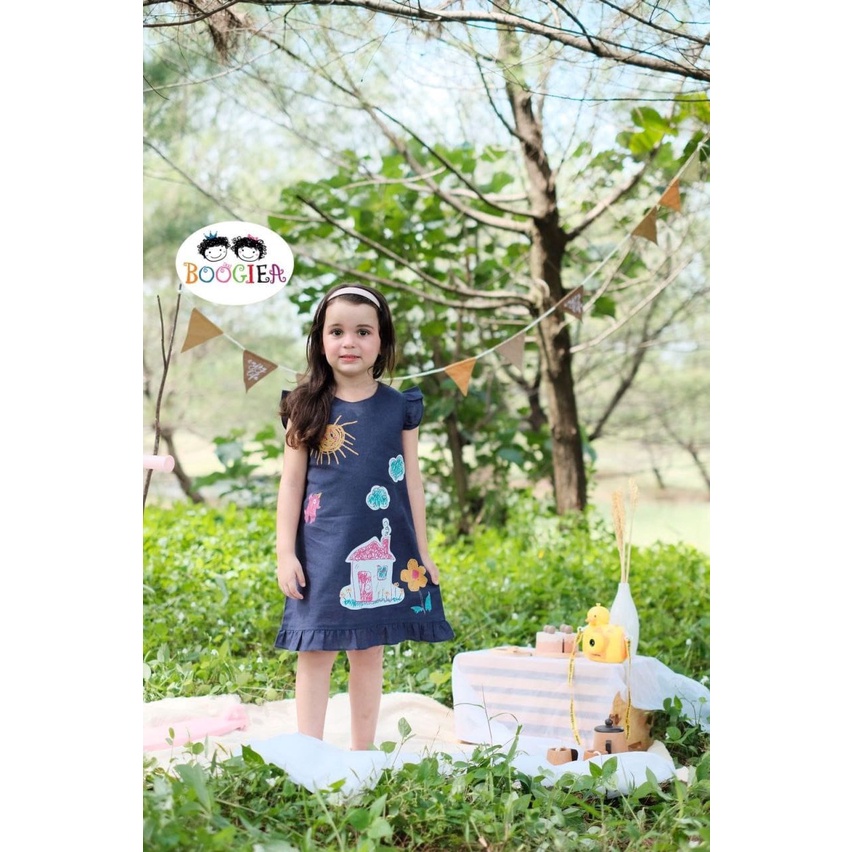 Boogiea kids ‼️Dress anak perempuan size 2 - 10 tahun