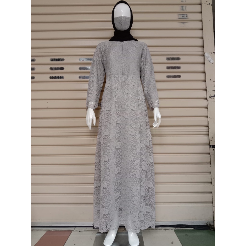 GAMIS PESTA BROKAT BUSUI/ GAMIS PESTA TERBARU RESLETING DEPAN/GAMIS PESTA MENYUSUI/ GAMIS BUTIK KEKI