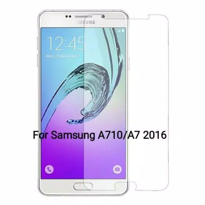 TAMPERED GLASS TG ANTI GORES SAMSUNG A710 A7 2016 BENING