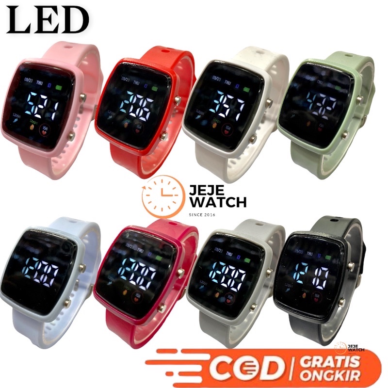 JAM TANGAN LED model kekinian